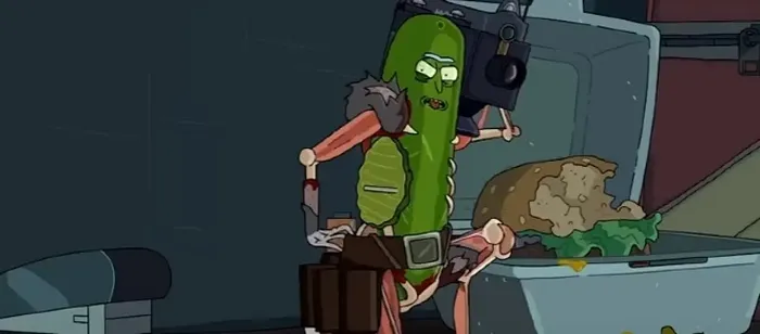 Pickle Rick vs the mafia
